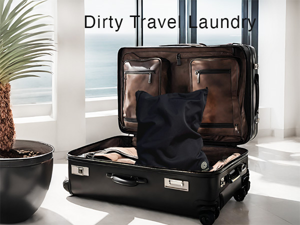 Ornadi dirty travel laundry bag wet gym clothes odor proof pouch luggage sack waterproof bacteria