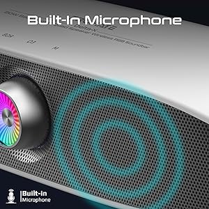 Built-in Mic for Hands-Free Communication