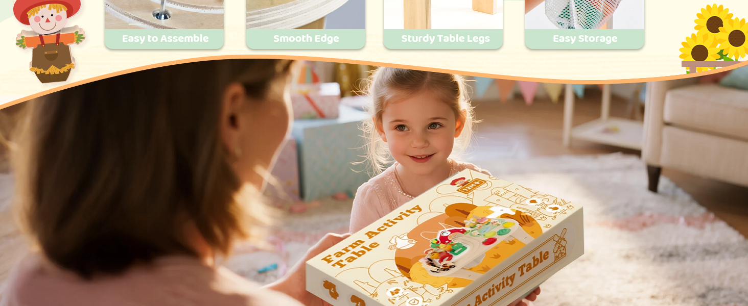 Wooden Sensory Table