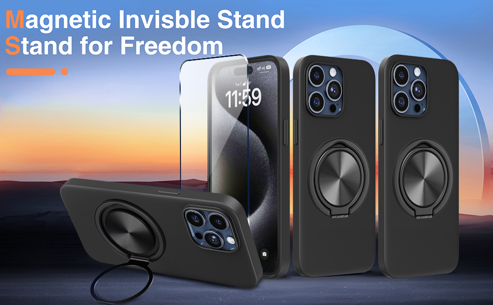 360° Rotatable Ring Holder Kickstand