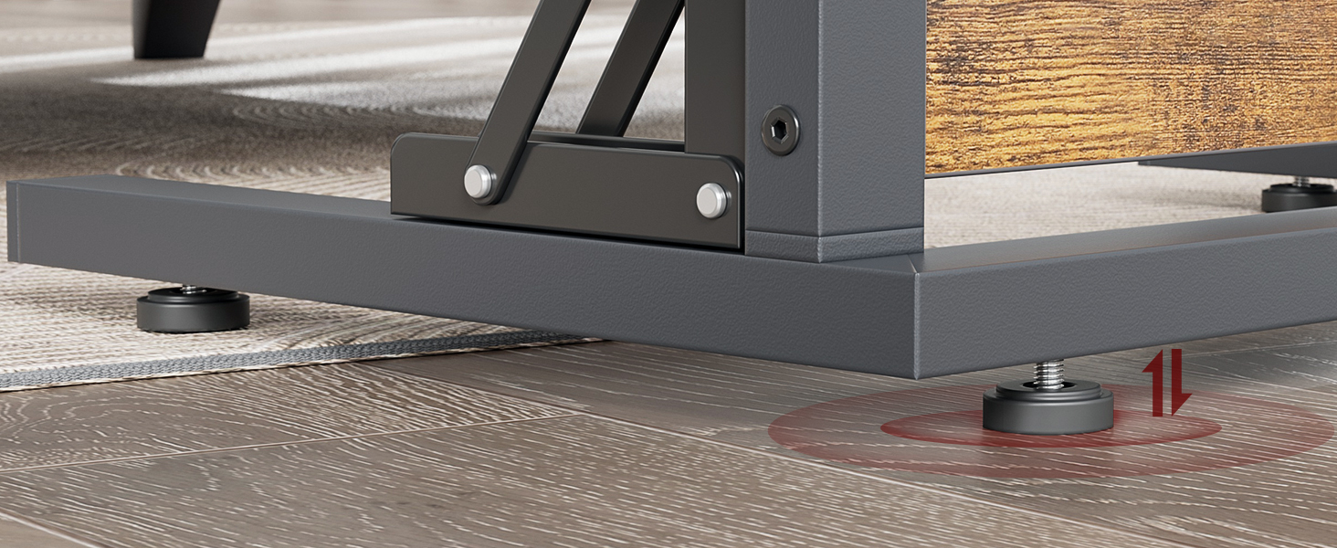 c shaped end table for couch