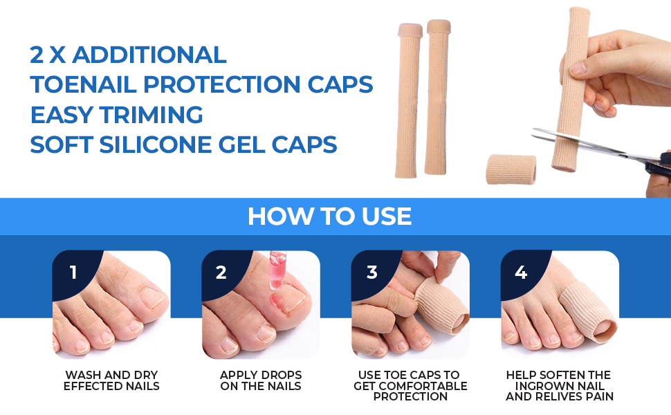 TriOak Ingrown Toenail Treatment, Ingrown Toenail Drops