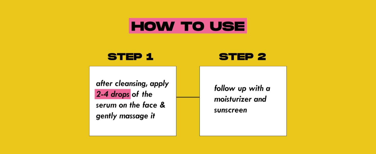 How to use pulp face serum