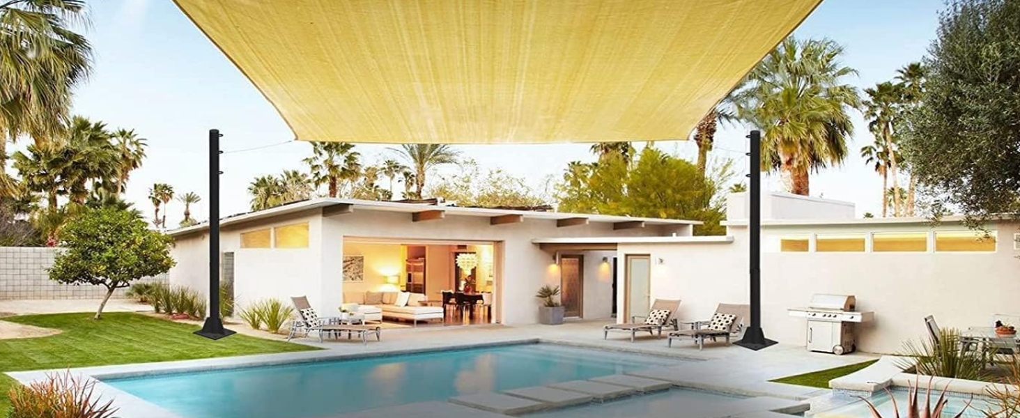 swimming pool shade sail