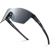 KastKing Tarkio Polarized Fishing Sunglasses, Large Single PC Lenses, Rimless Wrap Design, UV400 ...