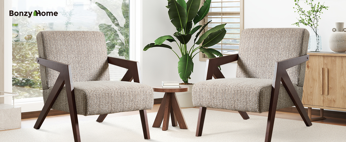 Stylish Mid-Century Modern Accent Chair