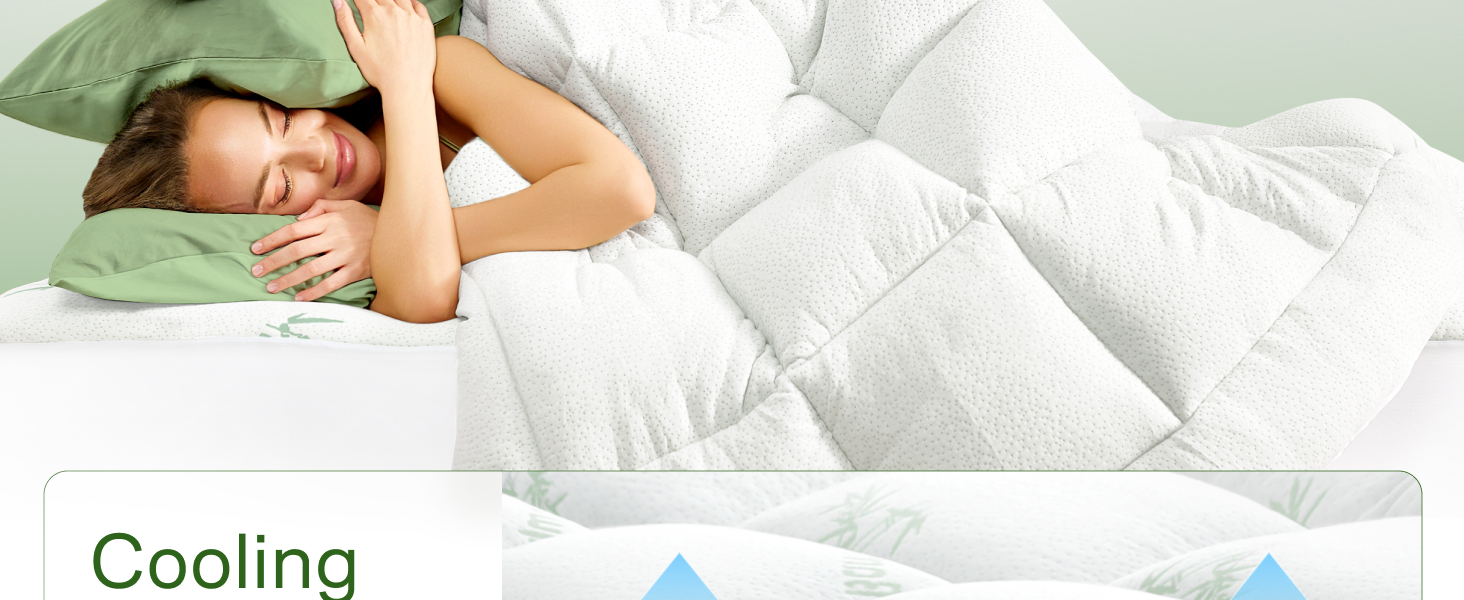 bamboo mattress topper