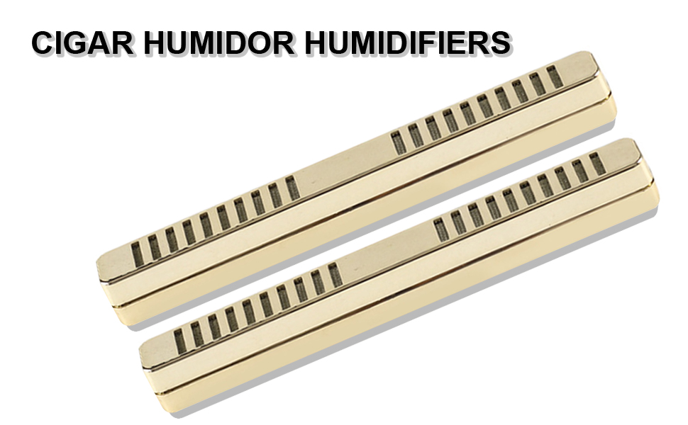 Cigar Humidifier, CSGTSWGS(2 PCS) Cigar Humidor Humidifiers Rectangle Cigar