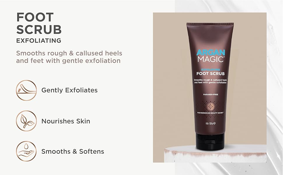 Argan Magic Exfoliating Foot Scrub 