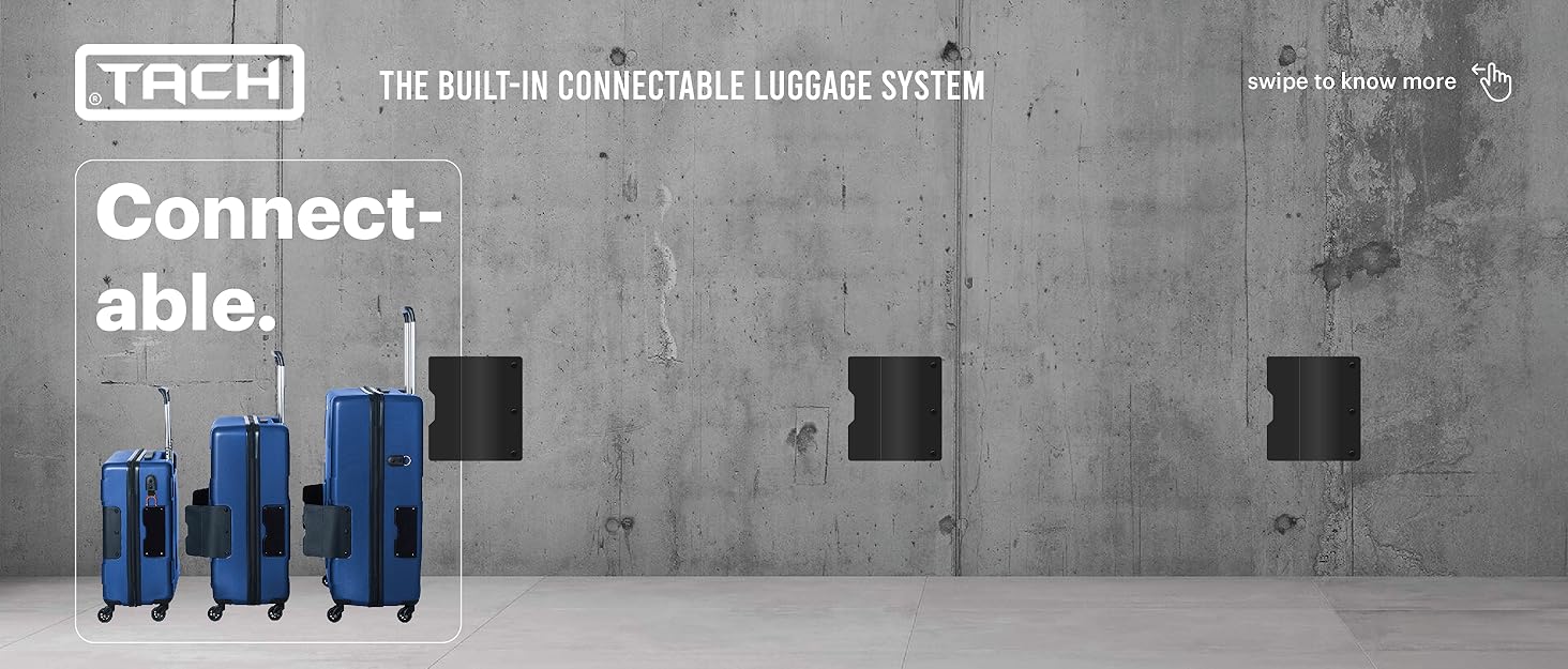 Tach V3 3Piece Hardcase Connectable Luggage & Carryon