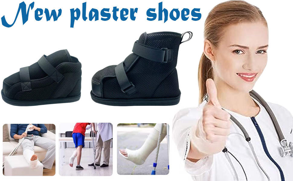 AUSTYLCO Adjustable Walking Boots Recovery Cast Shoe Covers