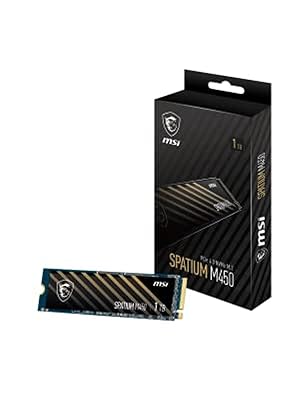 MSI SPATIUM M450 PCIe 4.0 NVMe M.2 1TB Internal Gaming SSD