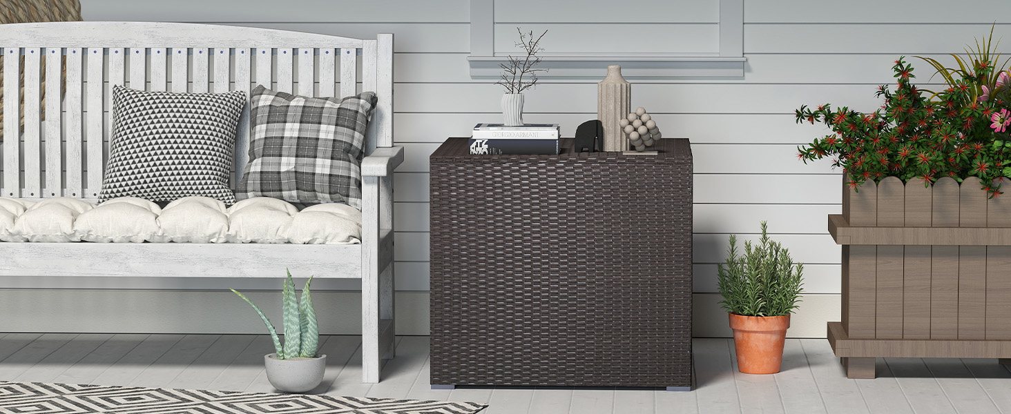 RELAX4LIFE 72 Gal Small Deck Box