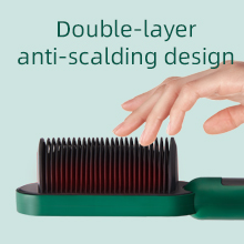 Hair Straightener Brush Comb