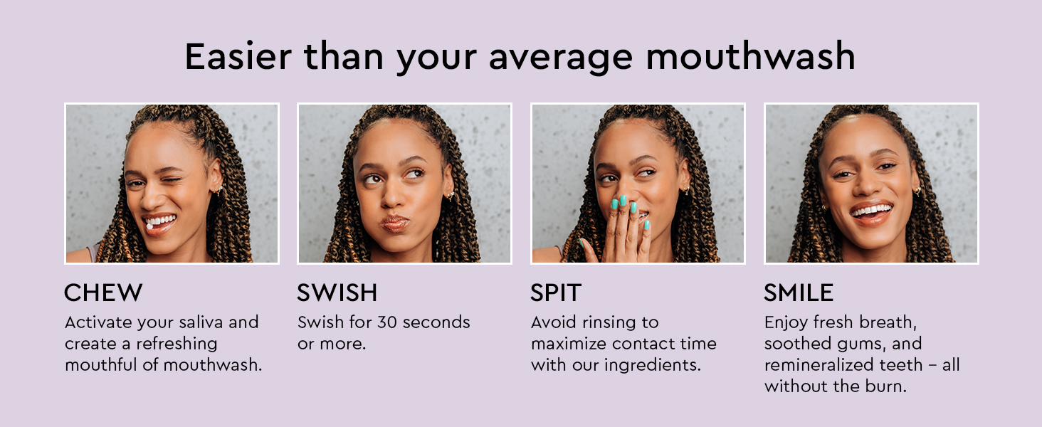 Easier than your average mouthwash