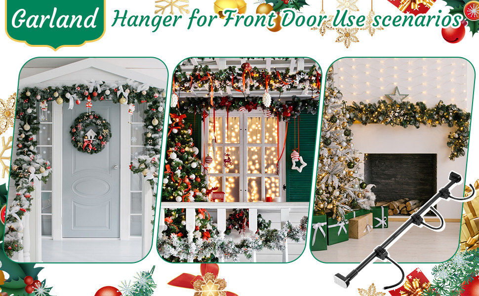 Garland Hanger for Front Door
