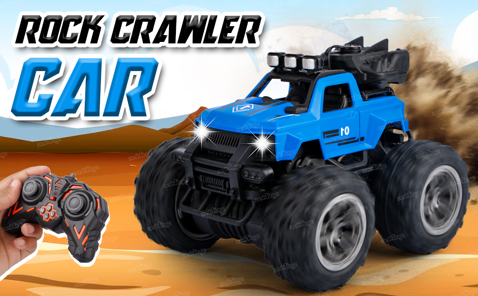 Remote Control Car Battery oprated Rock car Off roading car hill Climbing 