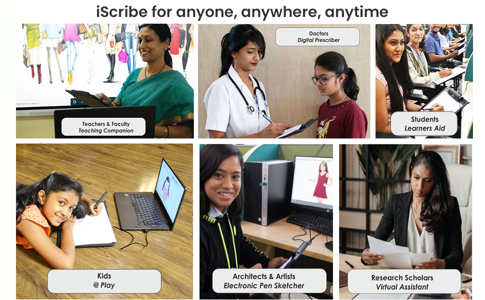 iScribe A4 USB Digital Writing Pad For Online Teaching, Students