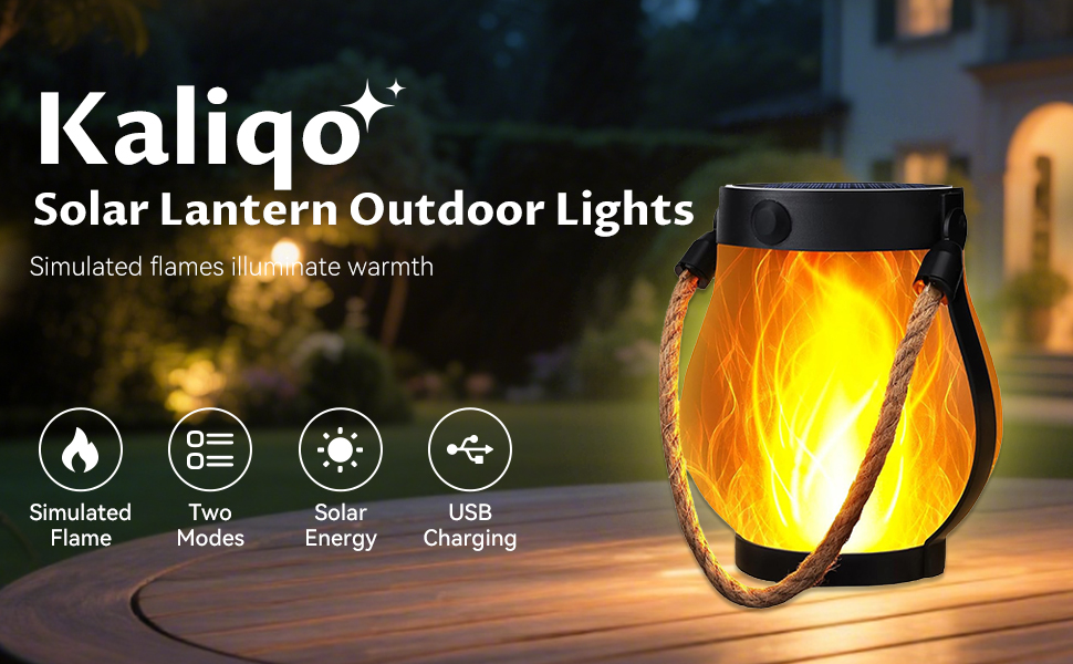 kaliqo solar lantern outdoor lights