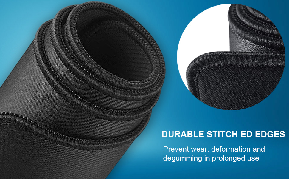 Large Extended Gaming Mouse Pad with Stitched Edges, (31