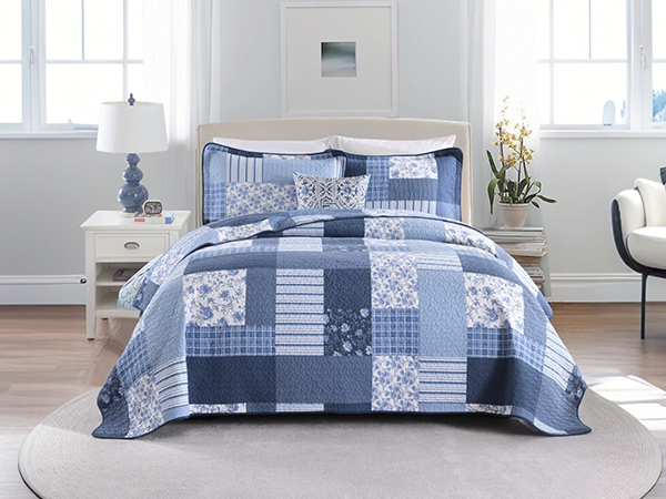 Amazon.com: DDUOXIN Plaid Quilt Set King - 100% Cotton