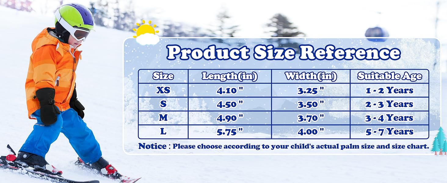 waterproof kids gloves for snow waterproof gloves for kids 4-6 gloves for toddlers 2-4