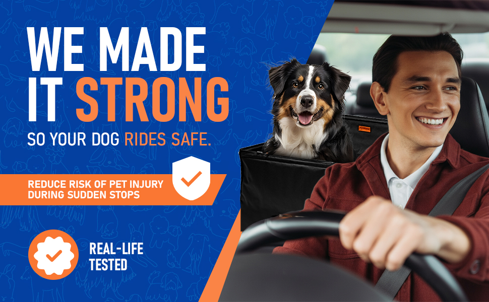 Dog car seat your dog rodes safe