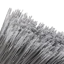 stiff bristle broom