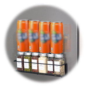 magnetic spice jars