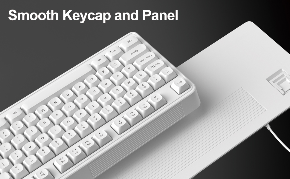 Camiysn Gaming Keyboard, 98 Keys Wired Quiet Computer Keyboard with