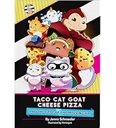 Taco Cat Goat Cheese Pizza and the Case of the Missing Hat - Graphic Novel - Hilarious & Fun Hard...