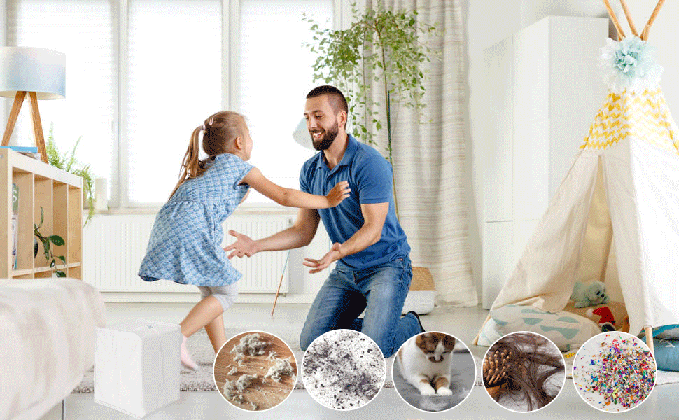 8 Pack iRobot Dust Bags, iRobot Vacuum Bags with Zipper