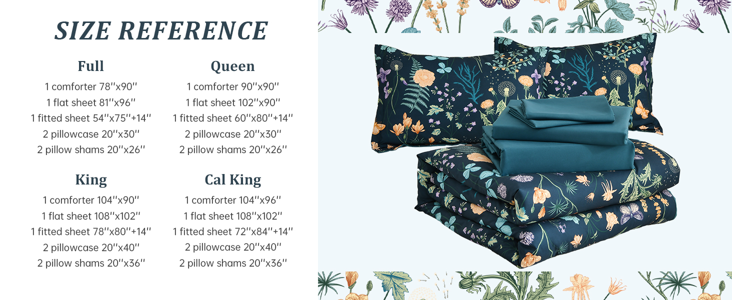 7 Pieces Comforter Set