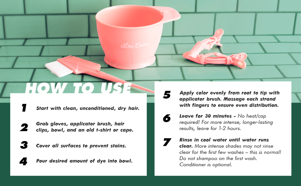 Copper Ginger Honey Lavender Ion Temp Hot Hello Extra Shampoo Pink Manic Green Adore Bowl Silver