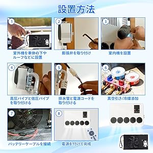 エアコン huy doan Amazon.co.jp: SEIZAN日本企業 24V エアコン 車載クーラー