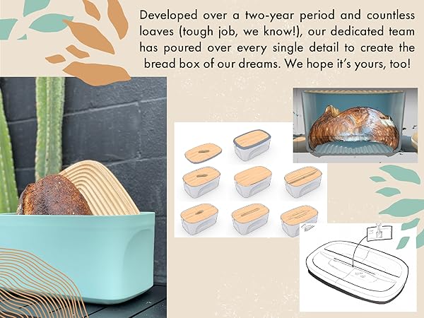 Sonder LA Union Bread Box was developed over a two-year period to create the breadbox of your dreams