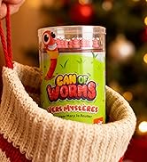 FoxMind Can of Worms Quick Math Game, On The Go Educational Preschool Game for Kids, 15 Minute Wo...