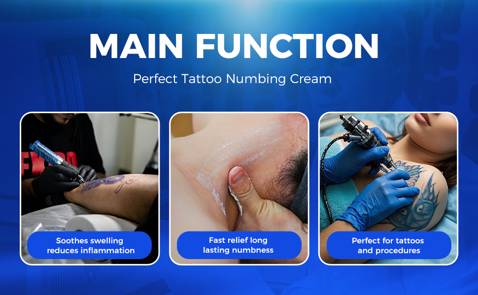 lidocaine tattoo numbing cream