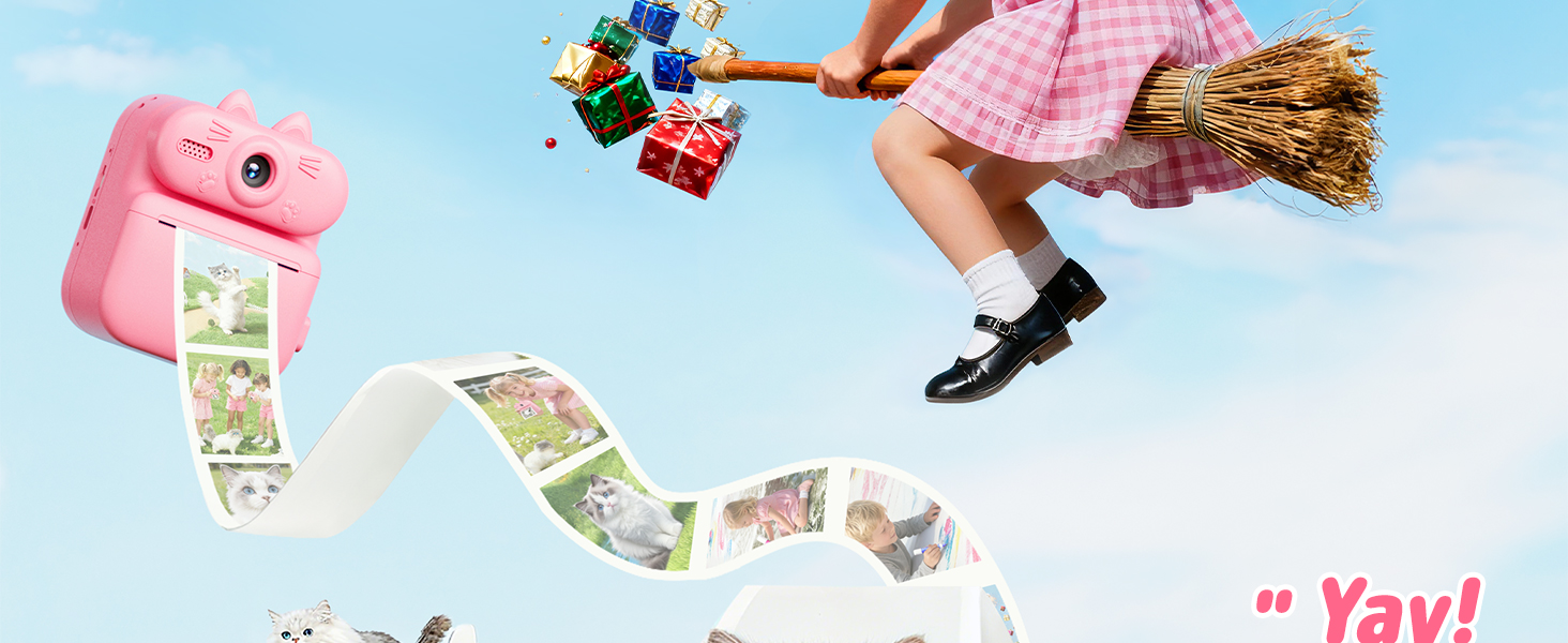 kids instant print camera