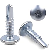 Lakapre Self-Drilling Sheet Metal Screws #10 x 3/4-inch Heavy-Duty Enclosed Trailer Exterior Fast...