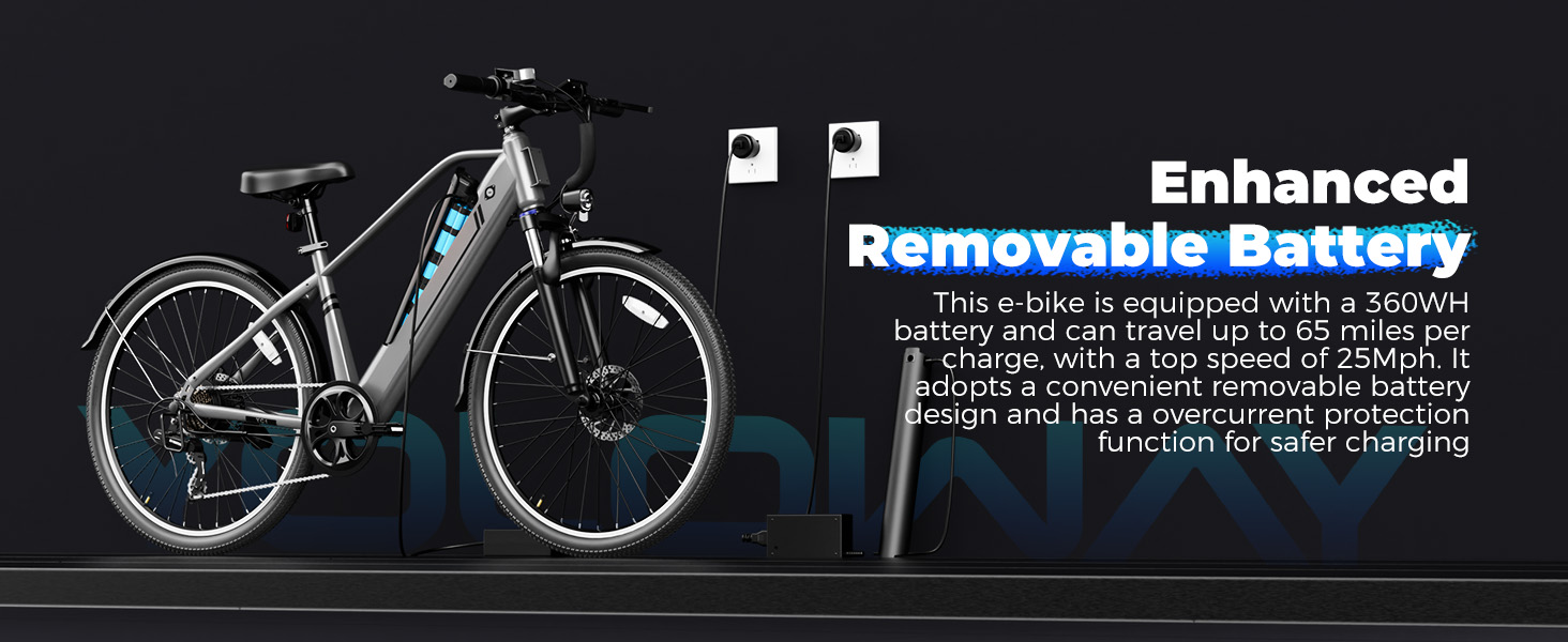  Electric Mountain Bike - Yoloway e-bike 