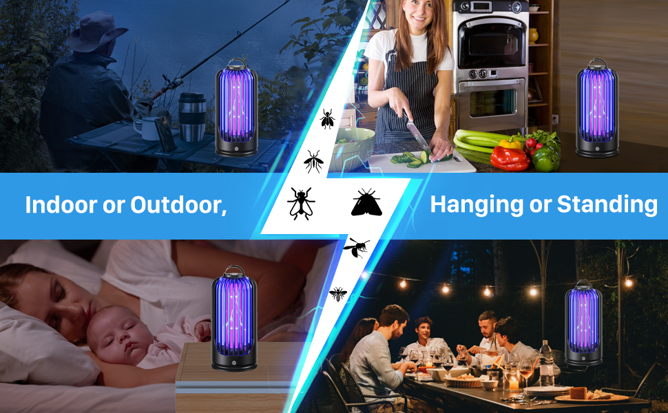 outdoor bug zapper cordless