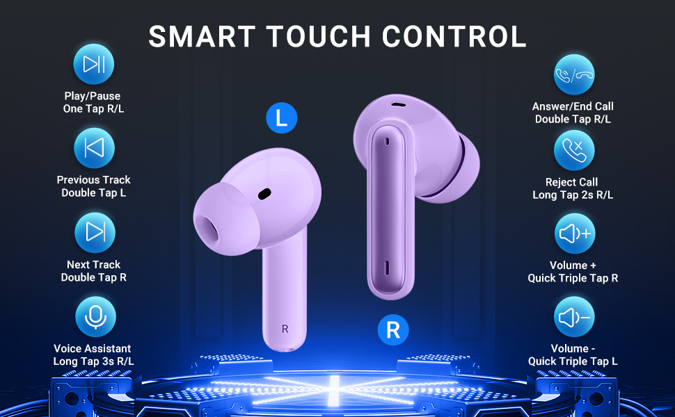 wireless earbuds