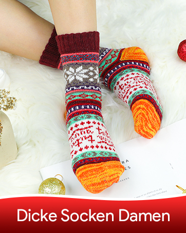 Wintersocken von Frauen