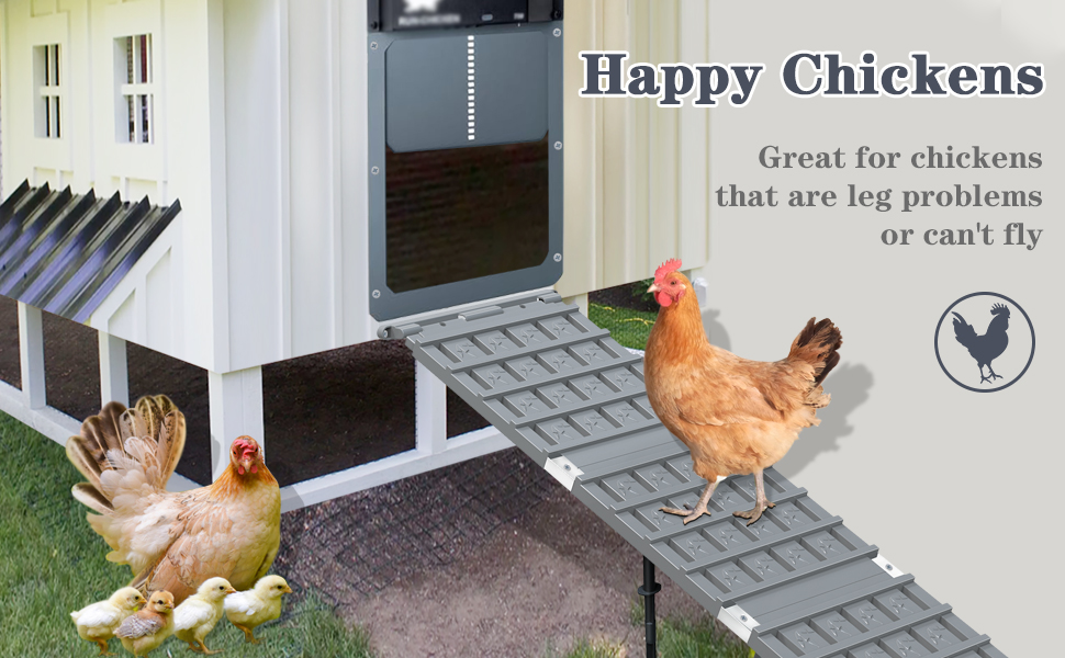 Chicken Coop Ramp, Chicken Ladder for Coop Henhouse