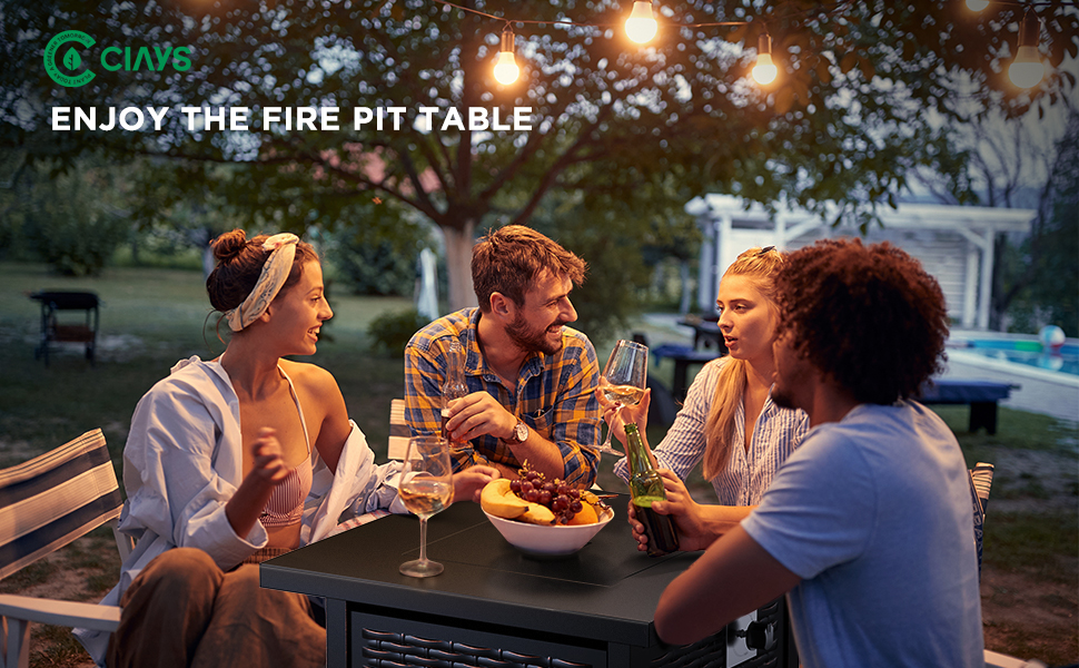 fire pit table