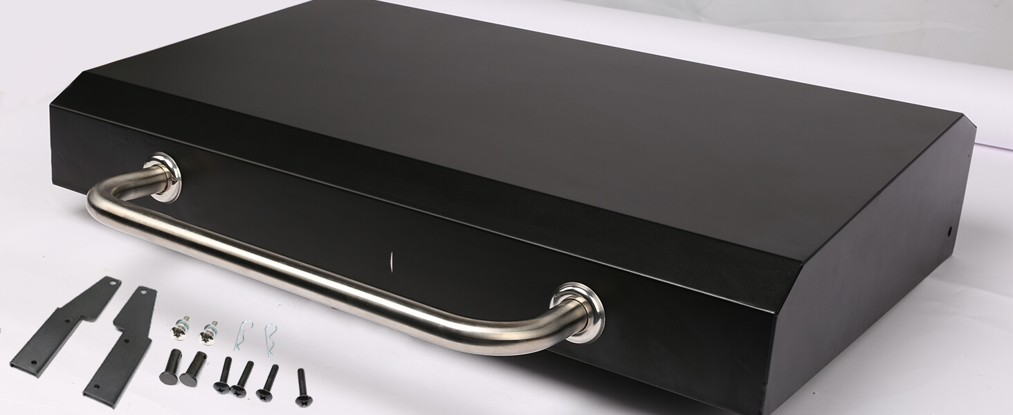 Grisun Hinged Lid for Blackstone 28 inch Griddle Heat