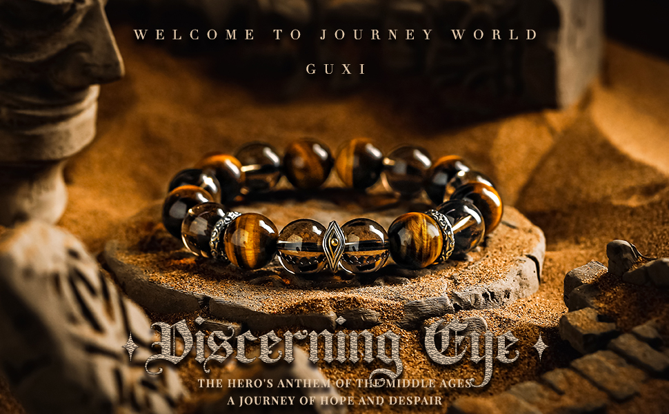 Tiger eye smoky quartz bracelet