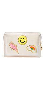 Preppy Patch Cosmetic Toiletry Bag