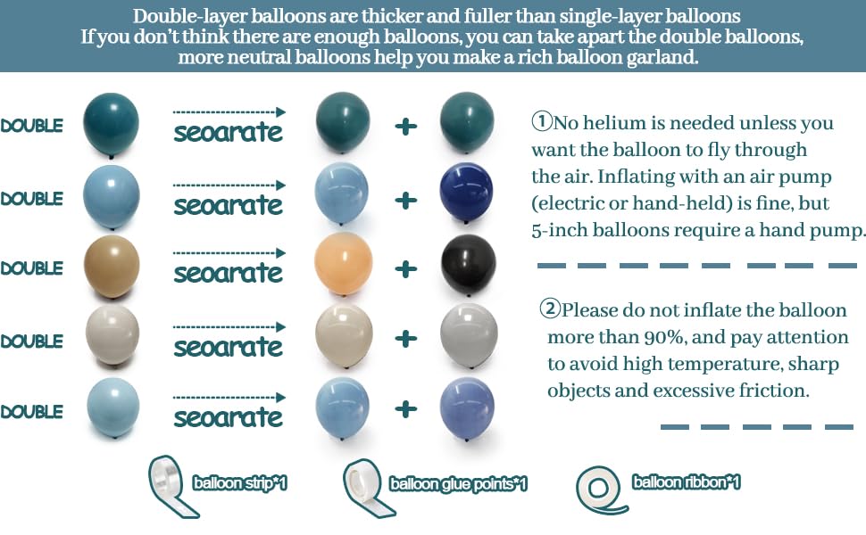 baby shower balloon garland